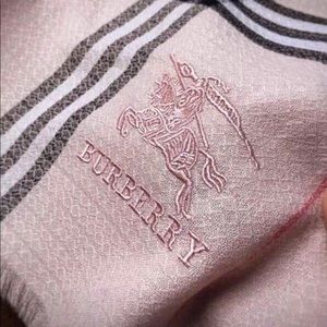 Classic Check Scarf Cashmere and Silk